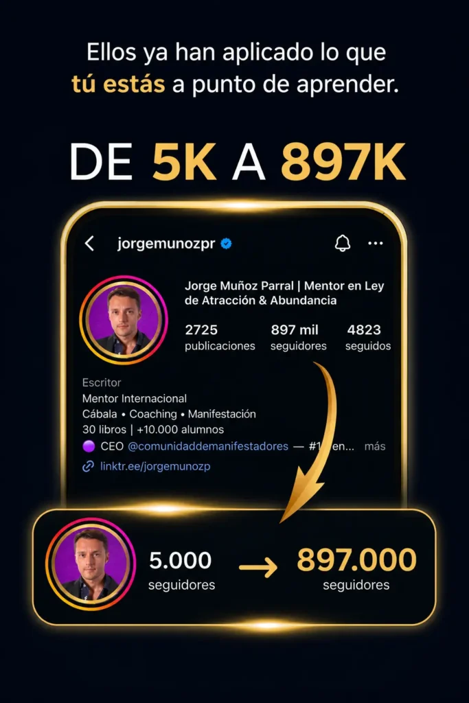 De 5.000 a 897.000 seguidores